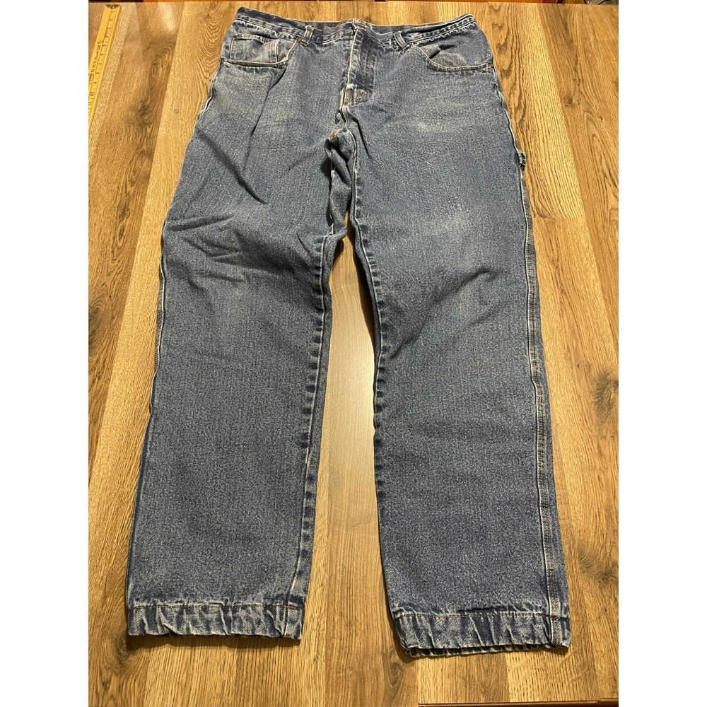 Boston Traders Jeans, Men's Size 38x34, Blue, Denim, Straight Leg, Pockets